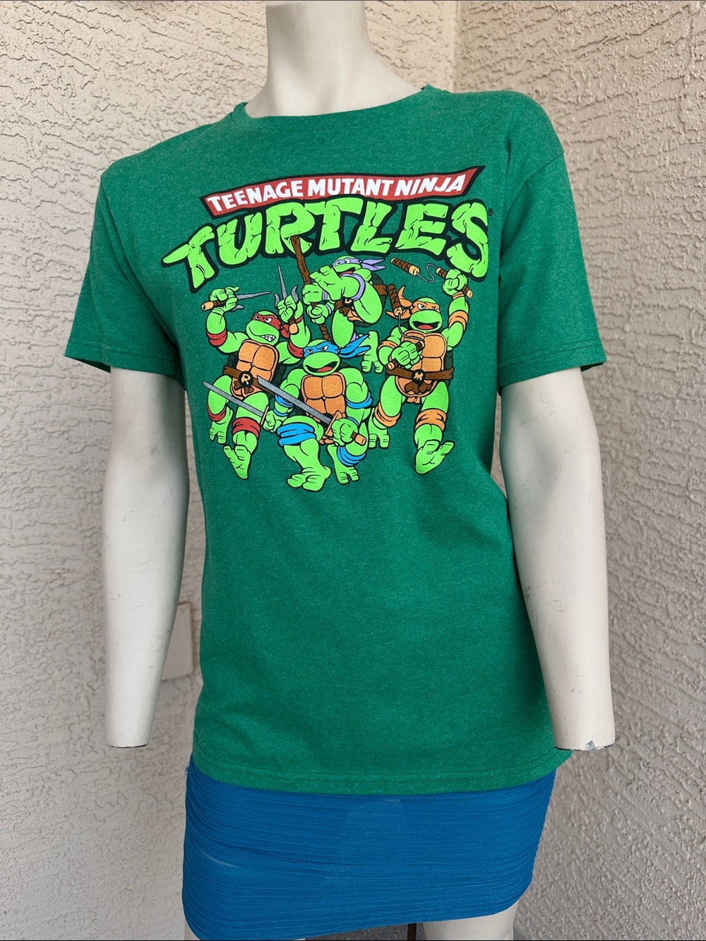 Nickelodeon Green Teenage Mutant Ninja Turtles Short Sleeve Tee